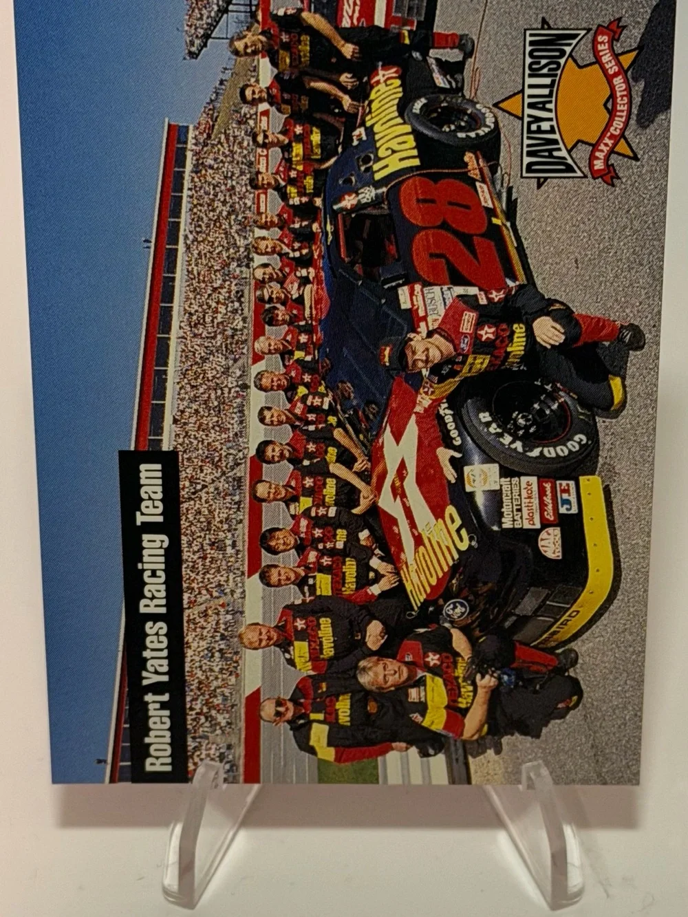 Robert Yates Racing Team 28 Pit Crew Trading Cards - Black Red Yellow #5